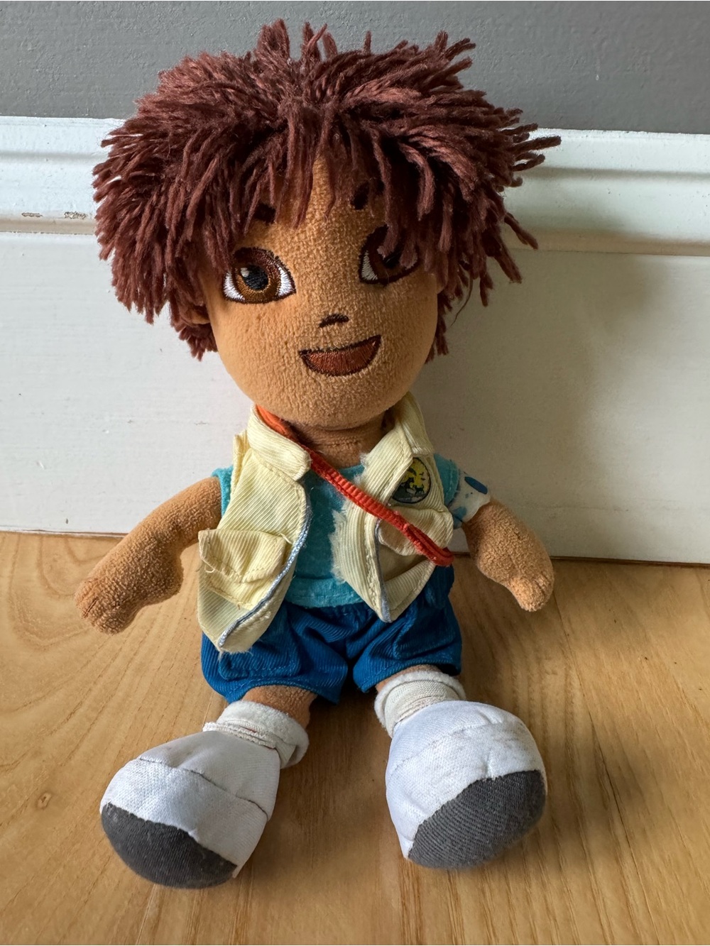 Go Diego Go Diego Plush Doll 9” Nickelodeon Nick Jr Vintage Y2K